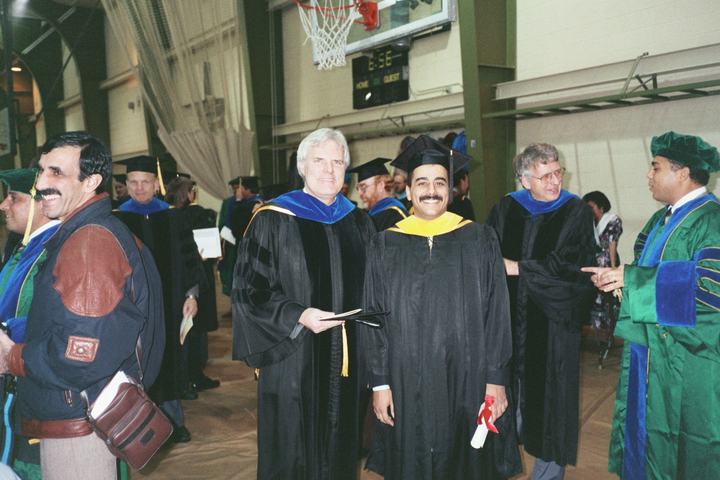 Prof. Mohamed Rami Mahmoud — Master’s degree milestone, United States, 1992