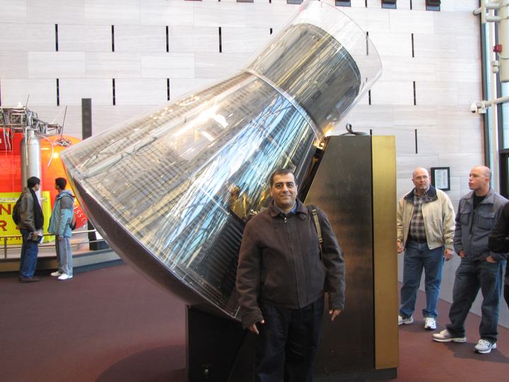 Prof. Mohamed Rami Mahmoud — Museum visit, United States, 2009