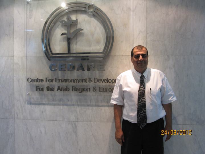 Prof. Mohamed Rami Mahmoud — CEDARE regional water programme, Cairo, 2012
