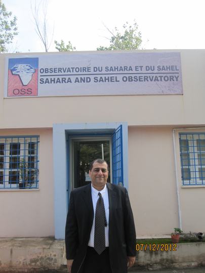 Prof. Mohamed Rami Mahmoud — Sahara and Sahel Observatory engagement, Tunis, 2012