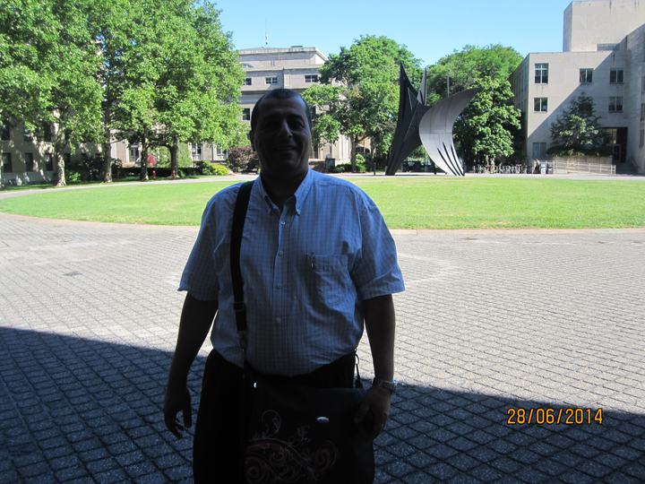 Prof. Mohamed Rami Mahmoud — MIT visit, United States, 2014